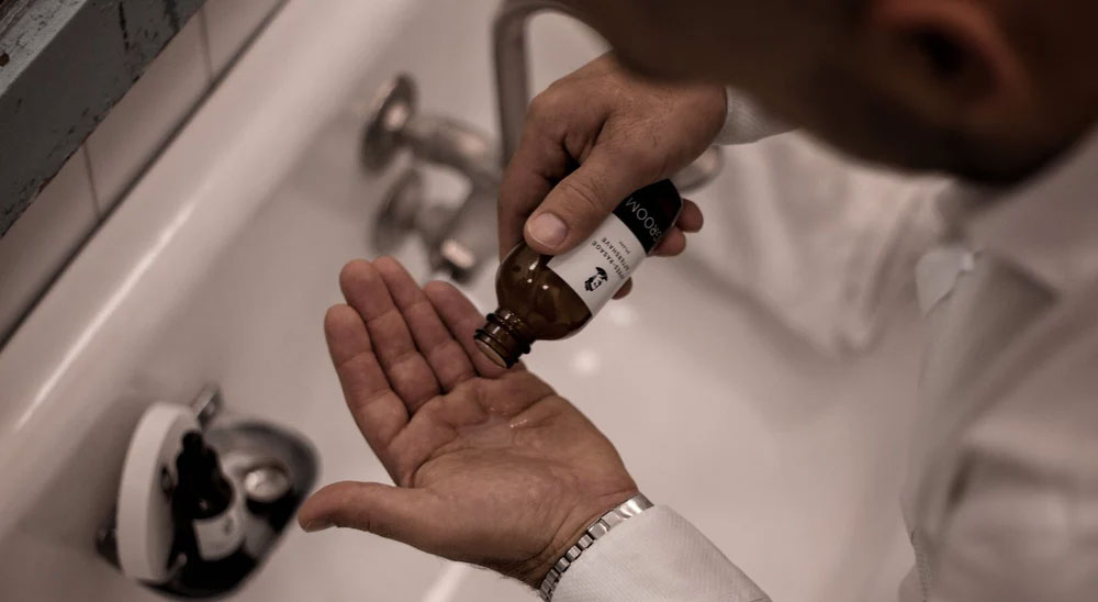 Aftershave splash