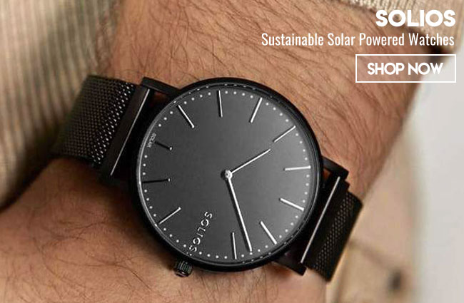 Battery-free Canadian solar watch