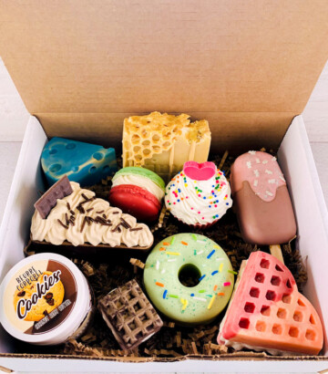 Box of Gourmet Soaps