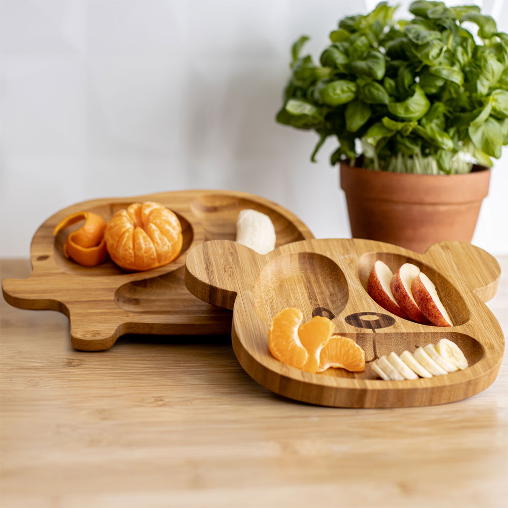 Bamboo Suction Plate