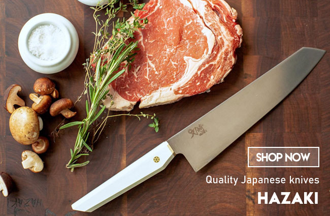 Quality Japanese knives for cooks and foodies