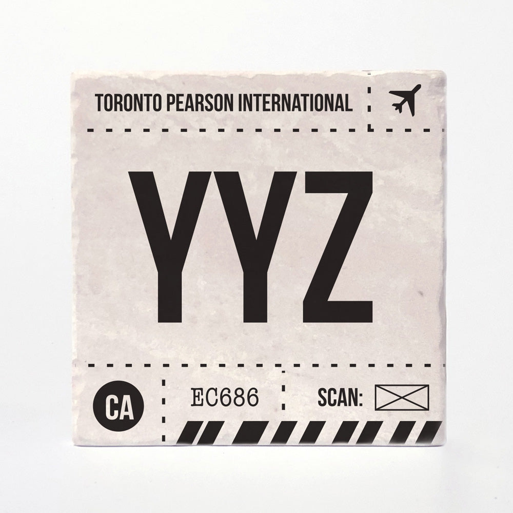 Toronto Airport Code Coaster