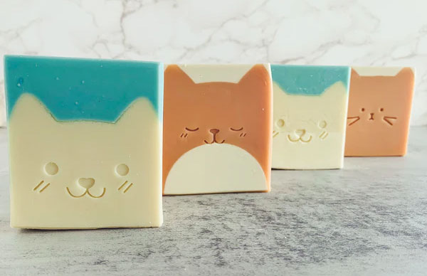 Cat soap bar from Kimo