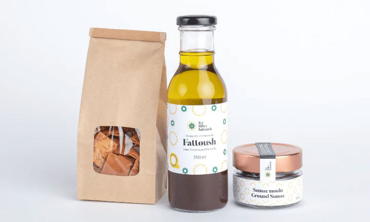Fattoush salad kit
