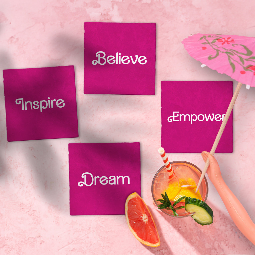 Barbie Coasters
