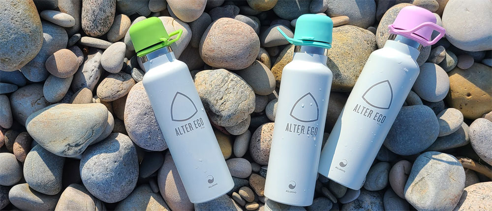 Filtered water bottle