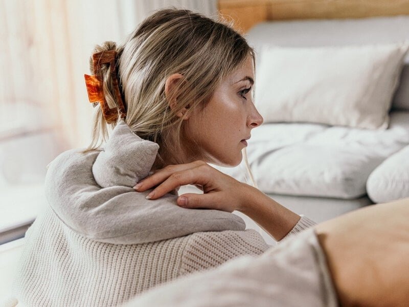 Shlouder heating pad for your mom on Mother's Day