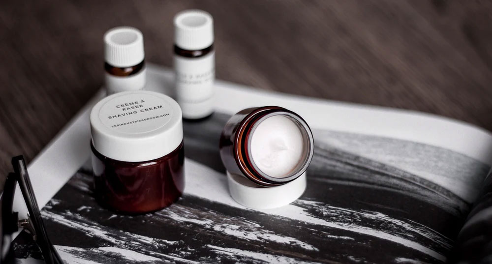 Shaving care trial kit for men by a Canadian company