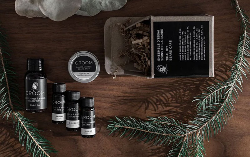 Beard care trial kit for men