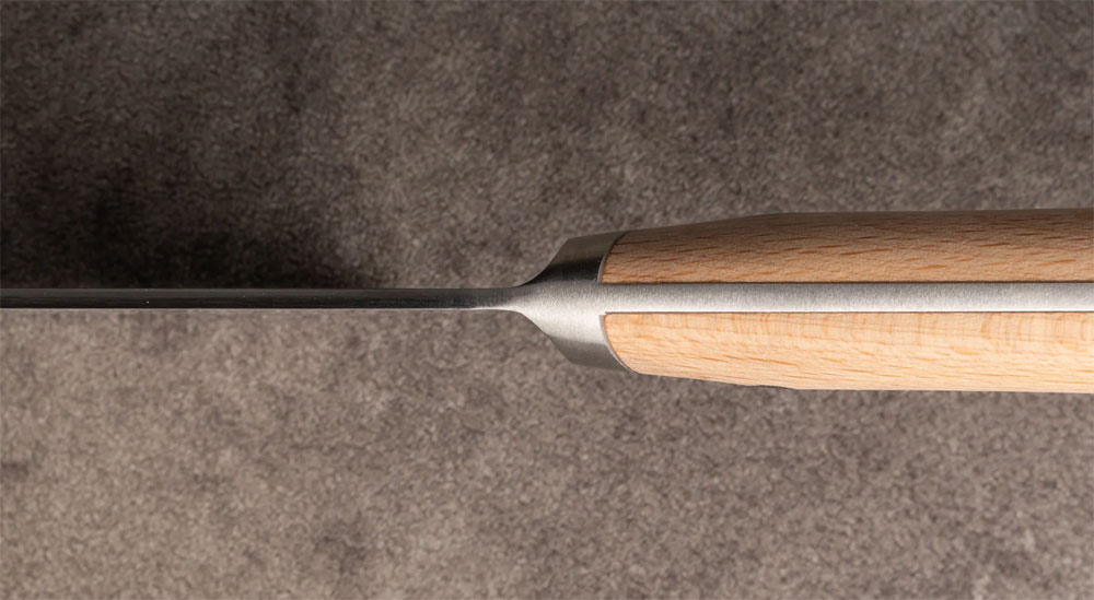 Santoku knife from Hazaki, a Canadian company