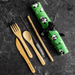 Bamboo Utensil Set for Kids
