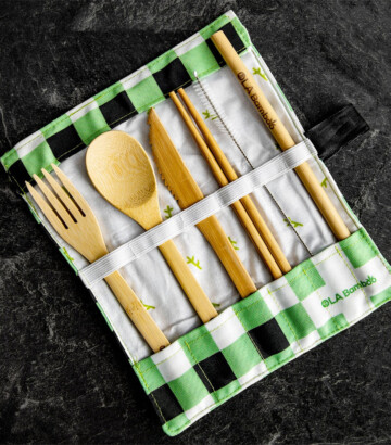 Reusable Utensil Set with Chopsticks