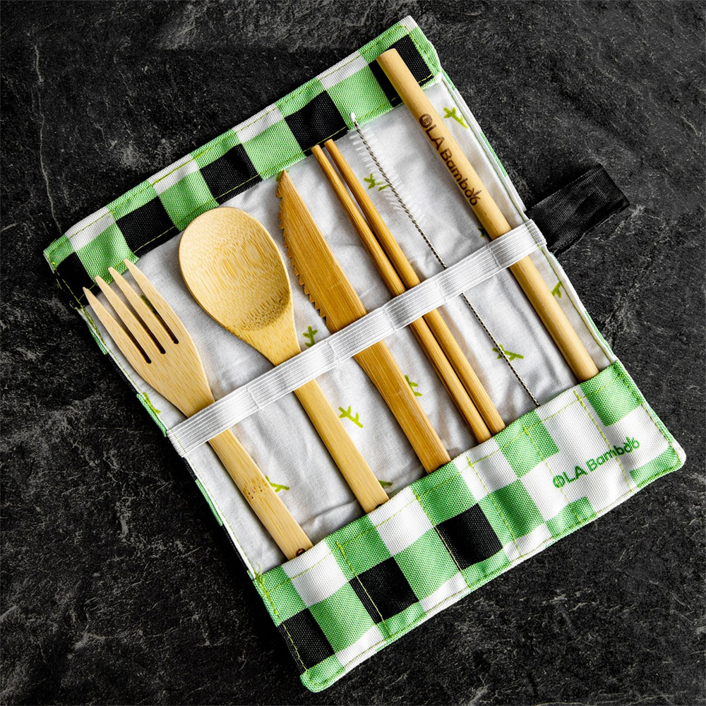 Reusable Utensil Set with Chopsticks