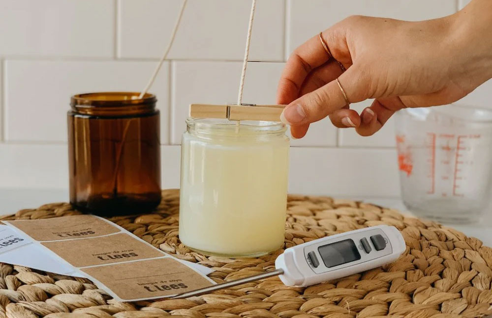 Soy wax candle kit for DIY projects