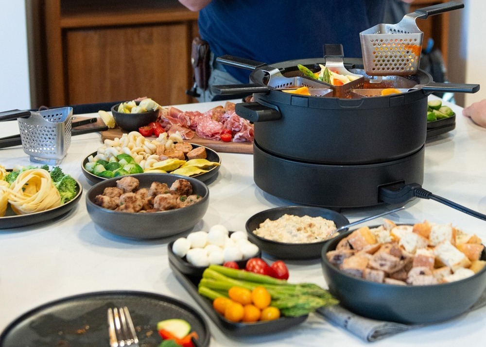 Fondue Set Fondussimo 3-in-1 for 6 people