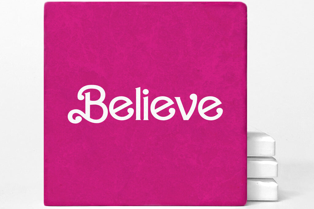 Barbie coasters
